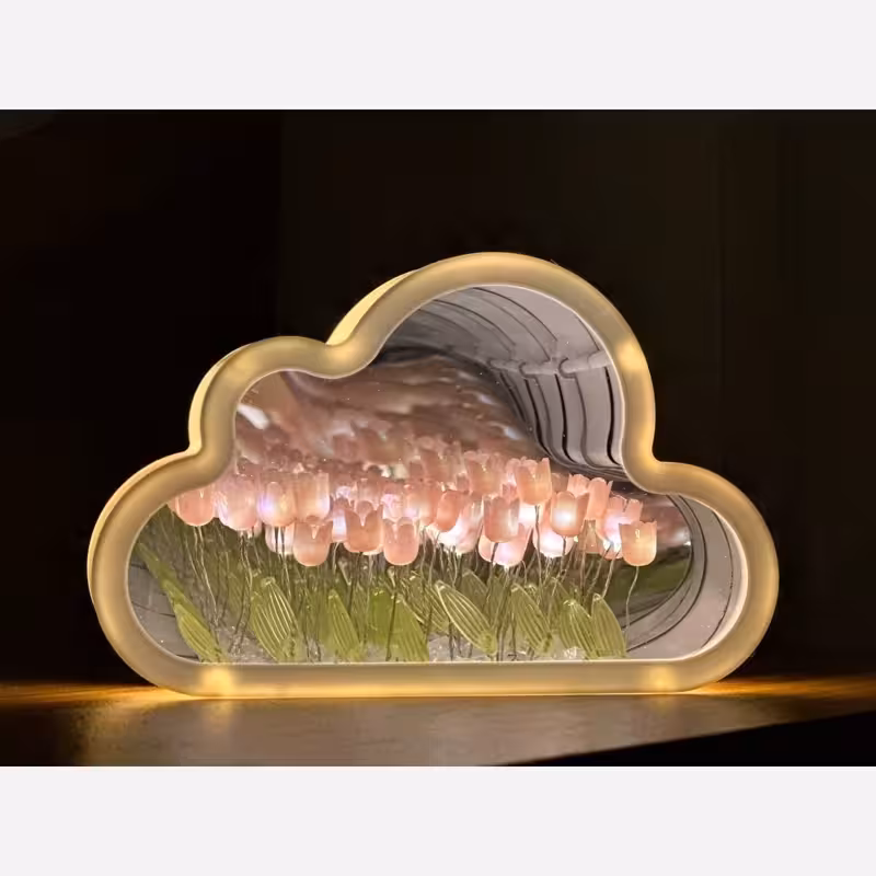 چراغ خواب طرح لاله های بینهایت مدل ابری زیر قیمت بازار