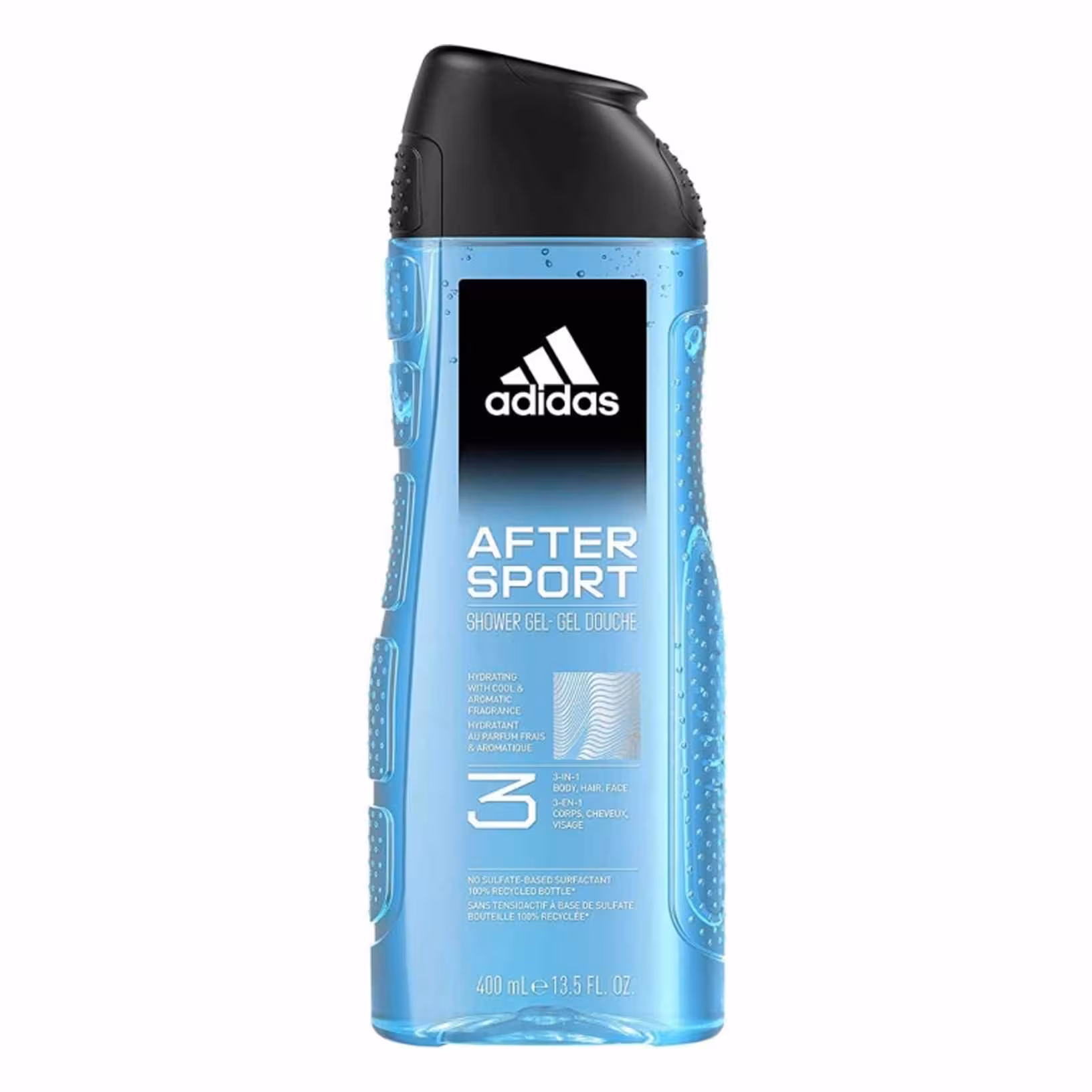 مشخصات، خرید و قیمت ژل شستشوی بدن،مو و صورت آدیداس مدل After Sport حجم 400 میل ⭐️ ویان مارکت