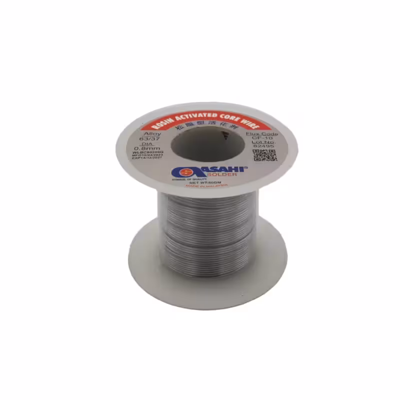 سیم لحیم آساهی 0.8mm وزن 100 گرم