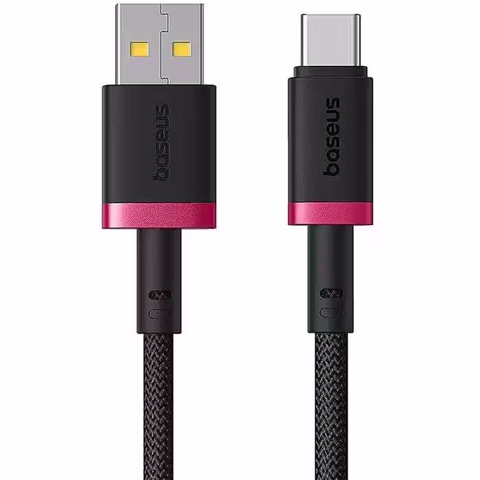 کابل شارژ 2 متری USB به Type-C بیسوس 60 وات مدل Baseus Dura P10377802U USB-A To Type-C PD 60W 2m Fast Charging Cable