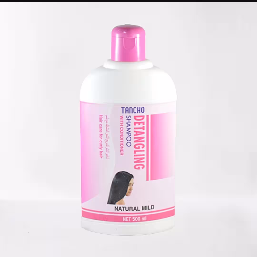 شامپو باز کننده گره تانشو حاوی نرم‌کننده Tancho Detangling Shampoo With Conditioner