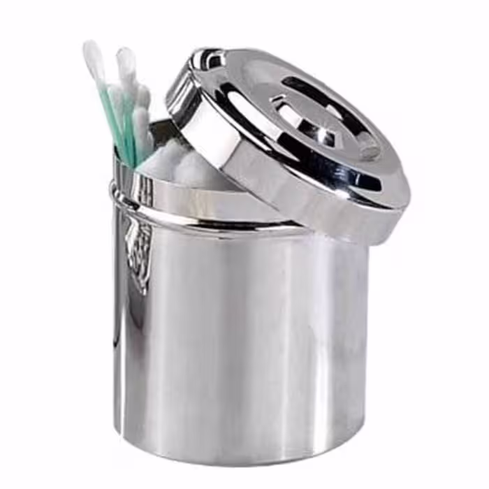 جای پنبه استیل سایز کوچک حجم 0.25 لیتر