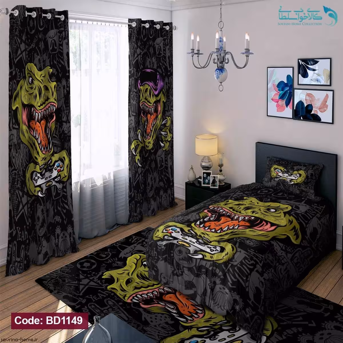 روتختی طرح دایناسور یکنفره کد BD1149