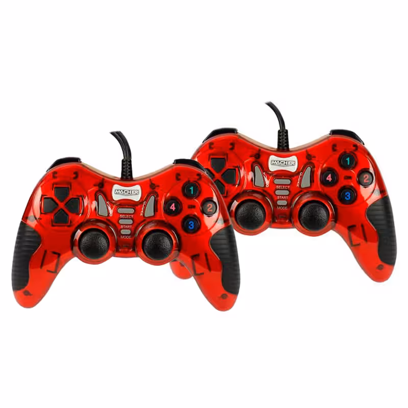 دسته بازی دوبل شوک دار مچر مدل Macher MR-61