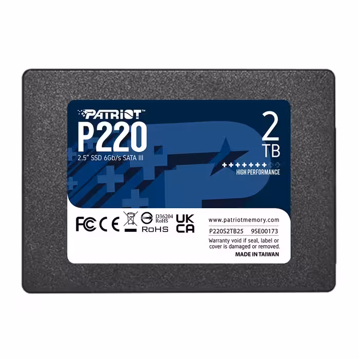 حافظه SSD پاتریوت مدل P220 – ظرفیت 2 ترابایت