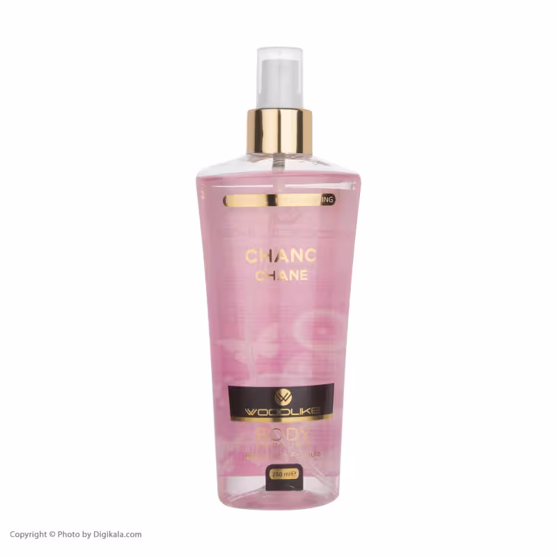 بادی اسپلش زنانه وودلایک مدل Chanc Chane حجم 250 میلی لیتر