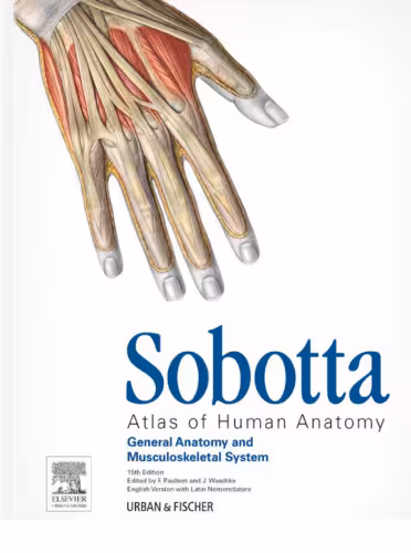 خرید و دانلود نسخه کامل کتاب Sobotta Atlas of Human Anatomy, Vol.1: General Anatomy and Musculoskeletal System
