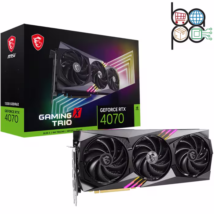 کارت گرافیک MSI RTX 4070 GAMING X TRIO 12G