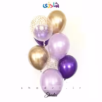 پک 8عددی یاسی طلایی