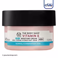 ژل کرم مرطوب کننده پوست های معمولی و مختلط بادی شاپ 50میل _ Body Shop The Body Shop Vitamin E Gel Moisture Cream