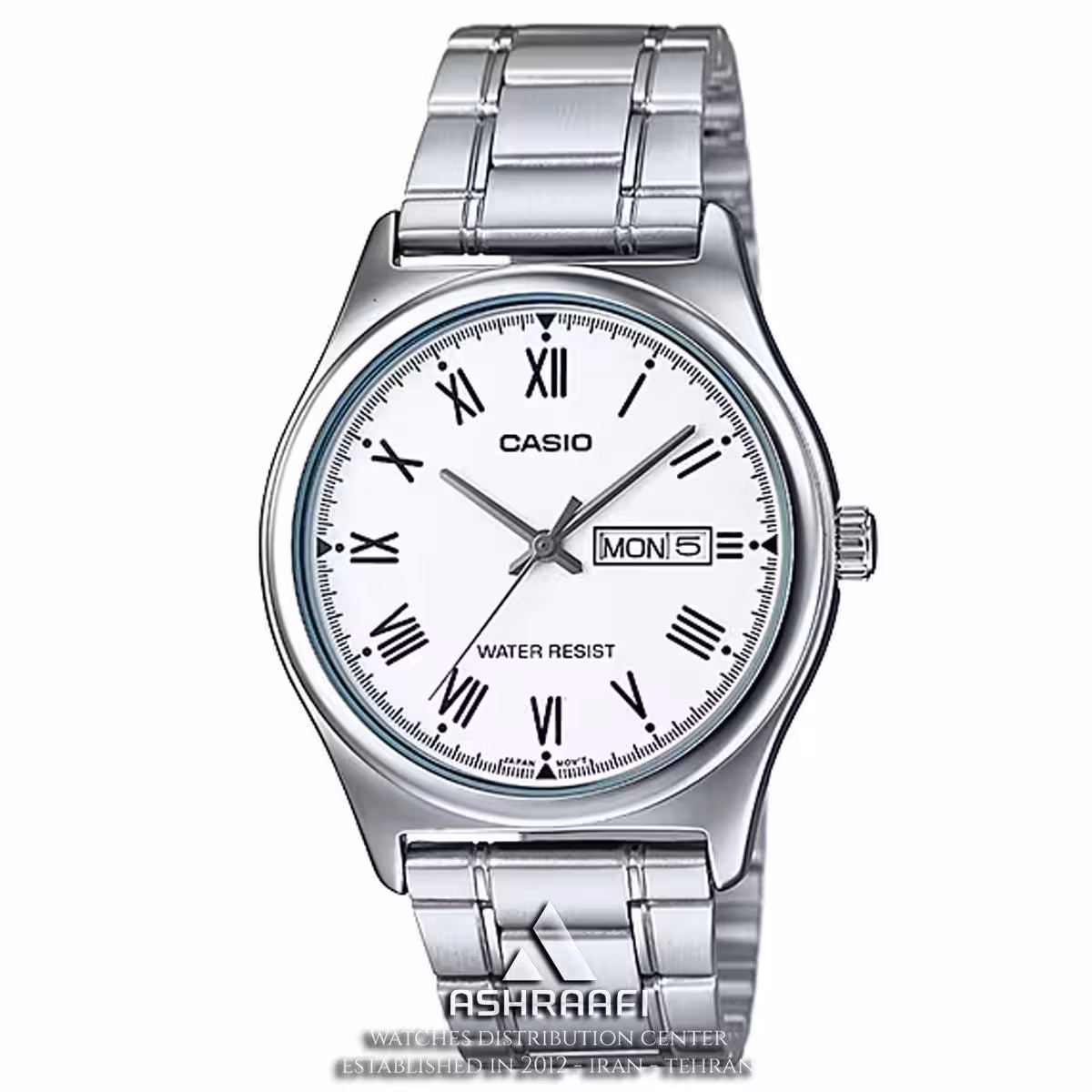 ساعت کاسیو نقرهای Casio MTP-V006D-7B