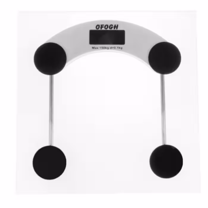 ترازو دیجیتال سفید