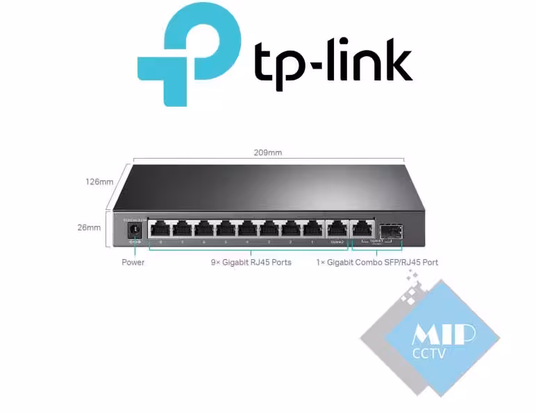 سوئیچ TL-SG1008Pتی پی لینک