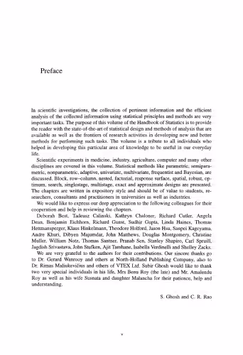 خرید و دانلود نسخه کامل کتاب Handbook of Statistics 13: Design and Analysis of Experiments