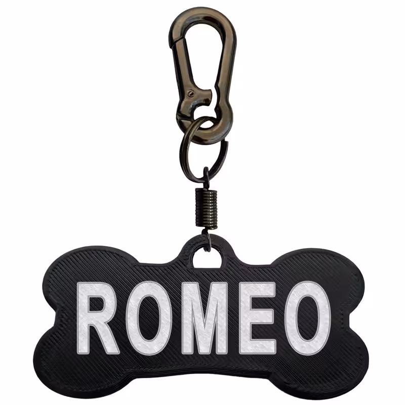 پلاک شناسایی سگ مدل ROMEO | چاوه