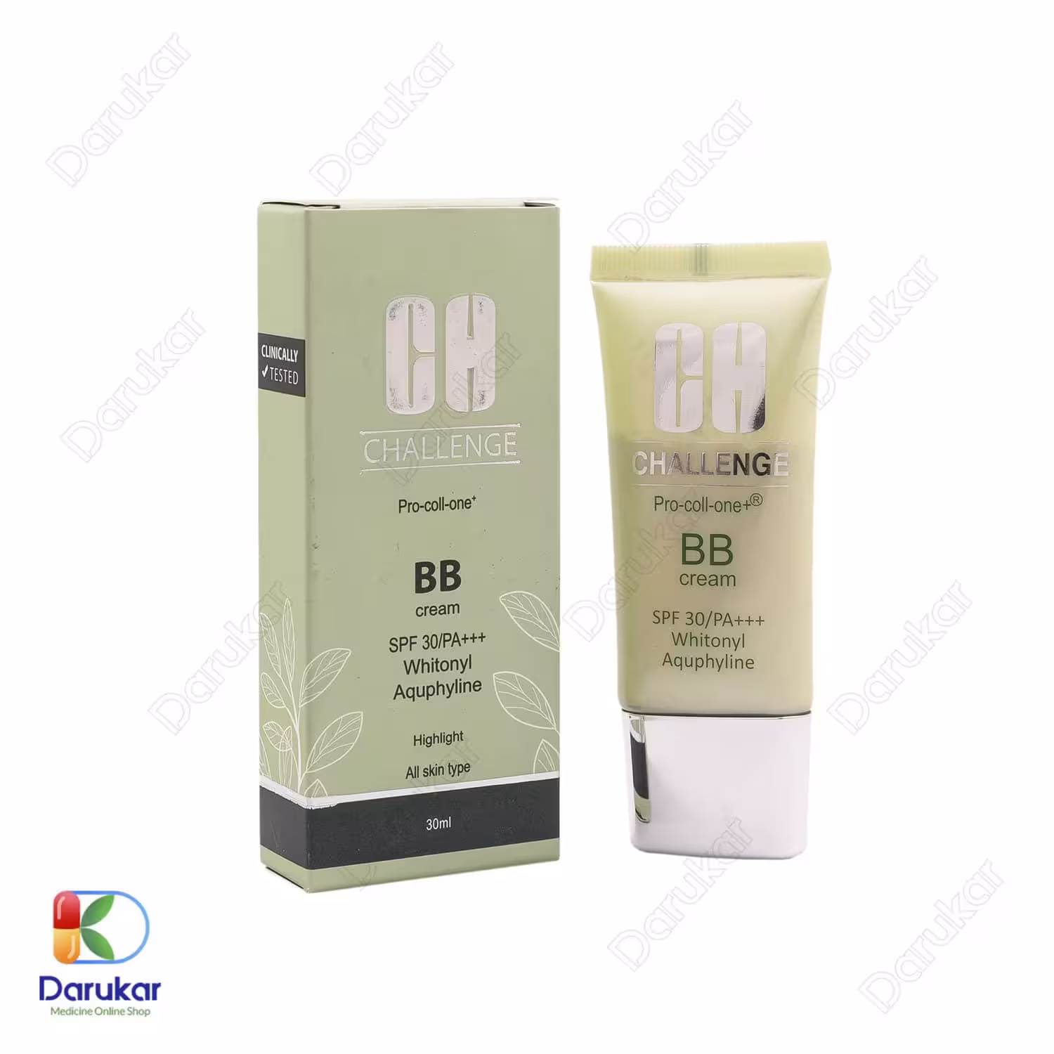 کرم پودر چند کاره بی بی چلنج SPF30