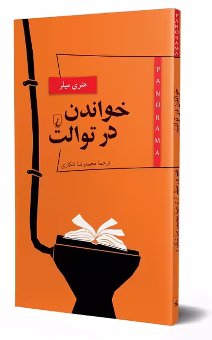 رمان خواندن در توالت
