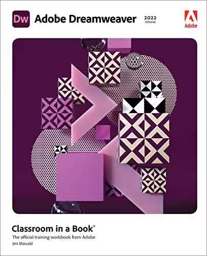 خرید و دانلود نسخه کامل کتاب Adobe Dreamweaver Classroom in a Book (2022 release)