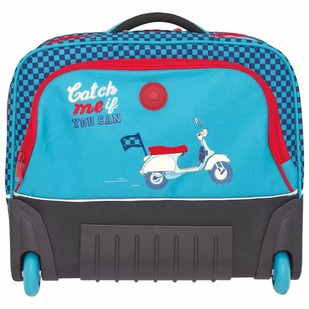 کیف چرخ دار مدرسه ای دلسی