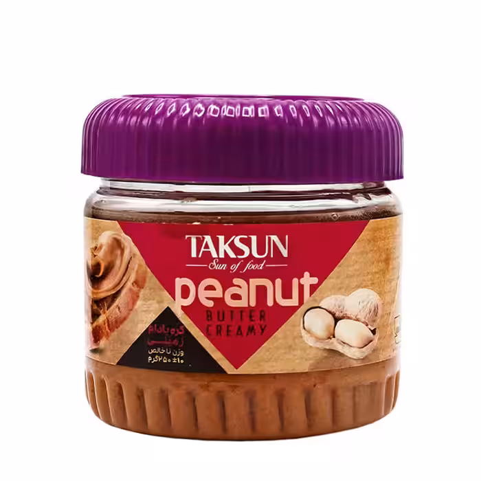 کره بادام زمینی تکسان 250 گرمی