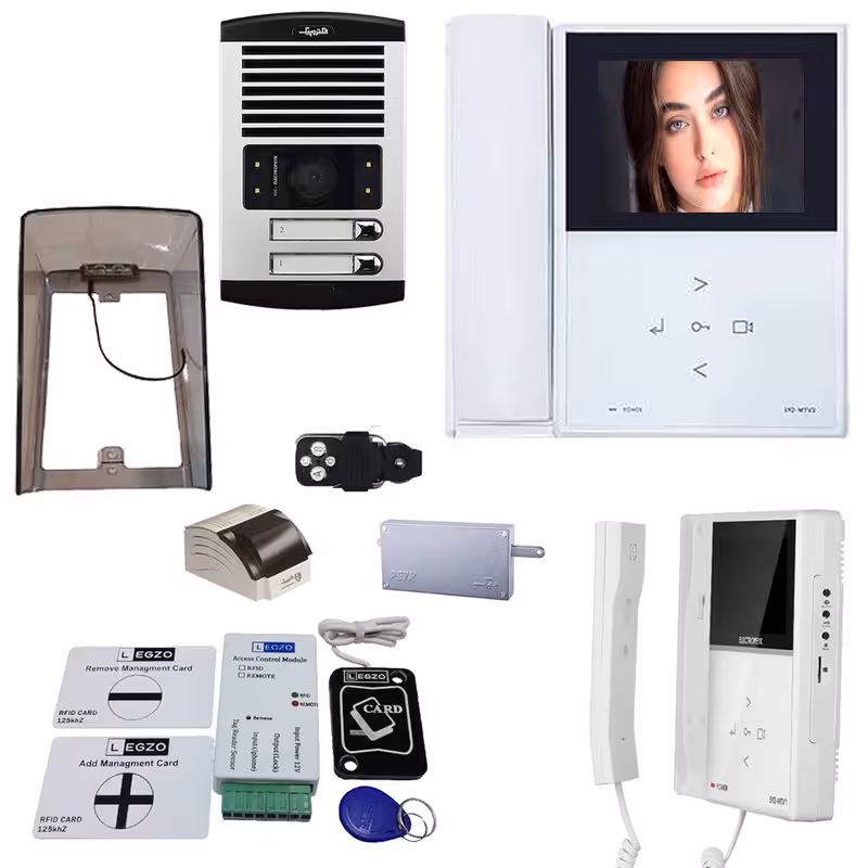 دربازکن تصویری الکتروپیک مدل FD1086/592/White/2 | چاوه