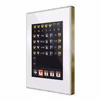 تاچ پنل زنیو | zennio مدل ZVI-Z41LIT فریم برنز