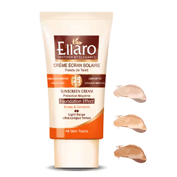 کرم ضد آفتاب الارو SPF 25 کرم پودری