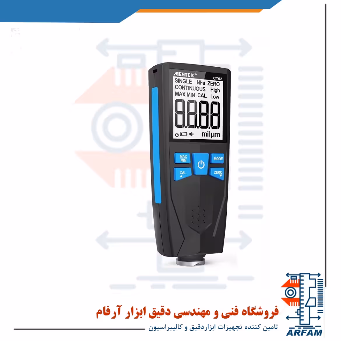 ضخامت سنج رنگ دیجیتال مستک مدل CT02