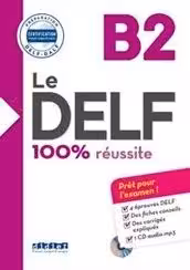 کتاب آزمون فرانسه ل دلف Le DELF – 100% reusSite – B2