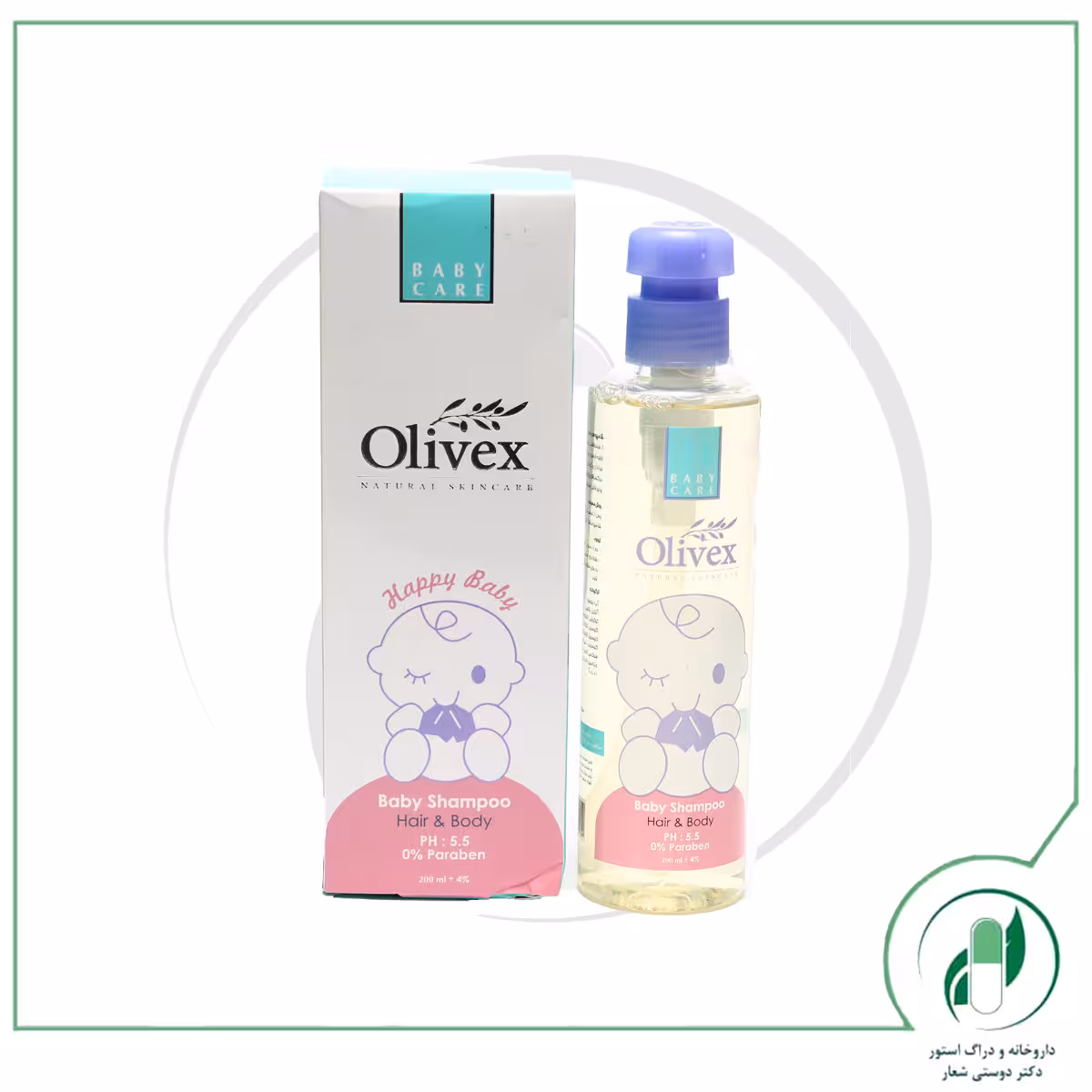 شامپو سر و بدن کودک الیوکس-Olivex