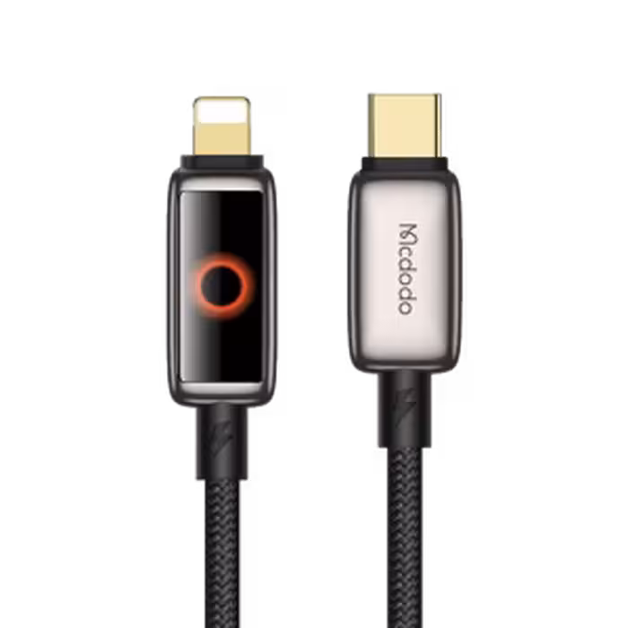 کابل تبدیل USB-C به لایتنینگ، طول 1.2 متر، توان 36 وات، برند مک دودو (Mcdodo)، مدل CA-6670