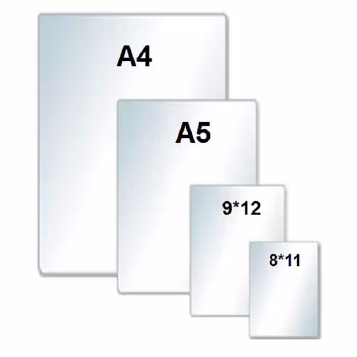 طلق پرس 150 میکرون سایز 11×8