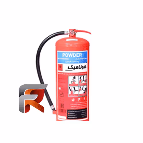 کپسول 6 کیلویی خاموش کننده آتش پودر و گاز هونامیک