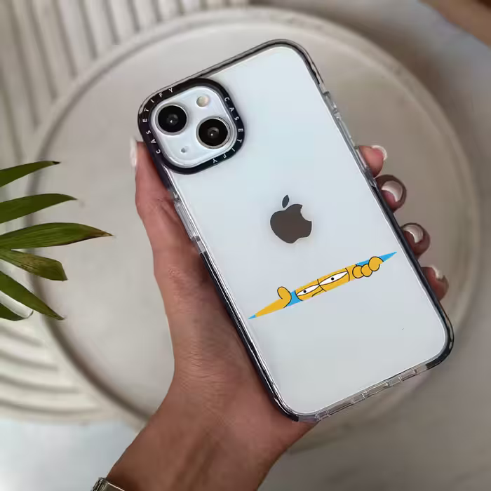 قاب شفاف چاپی سفارشی (کد 0108) مدل سیمپسون - simpson برای سامسونگ