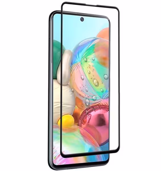 گلس گوشی سامسونگ A71 5G محافظ صفحه نمایش شیشه ای Full Glue Glass Samsung Galaxy A71 5G