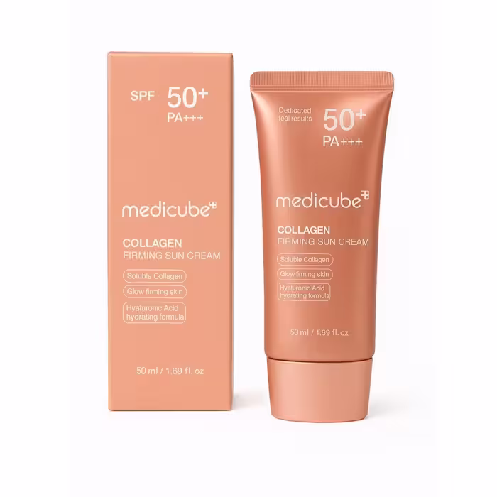 ضد آفتاب کلاژن مدیکیوب spf50 حجم 50 میل