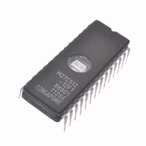 آی سی EPROM مدل M27C512-12F1