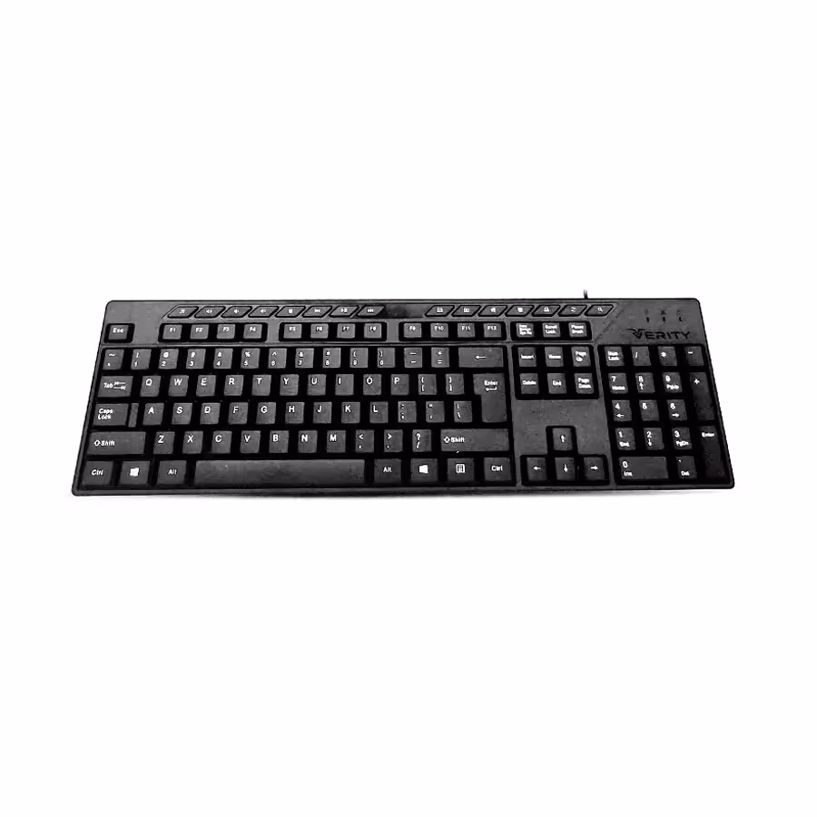 کیبورد سیم دار وریتی مدل VERITY | V-KB 6123