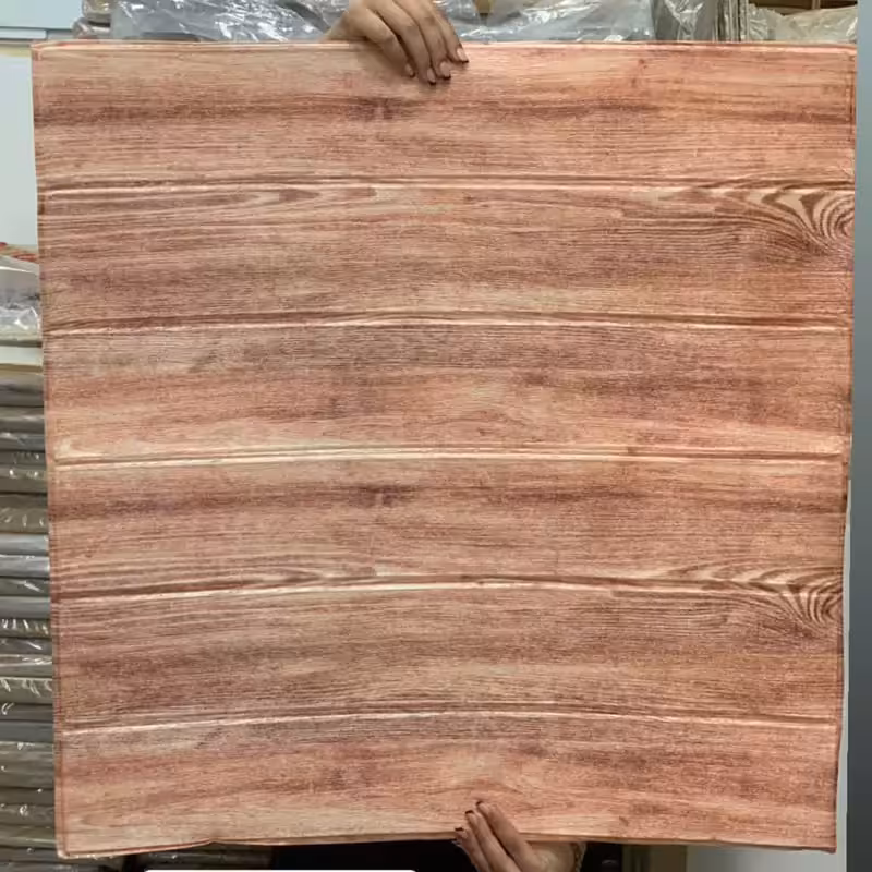 دیوارپوش فومی پشت چسبدار وارداتی کد CC-77 ابعاد70در70 cm ضخامت 5میل (پس کرایه)