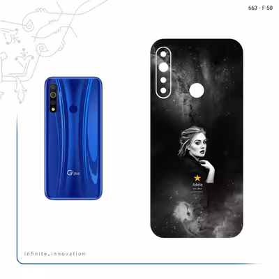 برچسب پوششی ماهوت مدل Adele مناسب برای گوشی موبایل جی پلاس P10 Plus