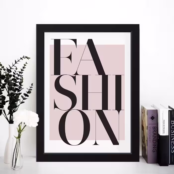 تابلو مدل مینیمال Fashion کد S0623-b