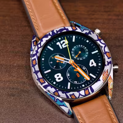 برچسب ماهوت طرح Homa-Tile مناسب برای ساعت هوشمند هوآوی Watch GT