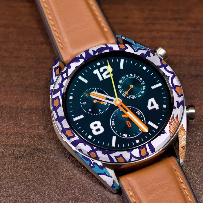 برچسب ماهوت طرح Homa-Tile مناسب برای ساعت هوشمند هوآوی Watch GT