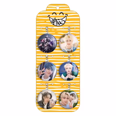 جاکلیدی خندالو مدل گروه استری کیدز Stary Kids کد 909B مجموعه 6 عددی