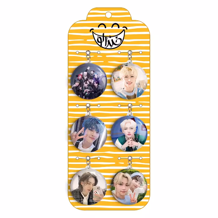 جاکلیدی خندالو مدل گروه استری کیدز Stary Kids کد 909B مجموعه 6 عددی