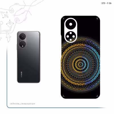 برچسب پوششی ماهوت مدل Mandala Design 2 مناسب برای گوشی موبایل آنر X7