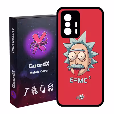 کاور گارد ایکس طرح Rick and Morty مدل Glass10046 مناسب برای گوشی موبایل شیائومی 11T Pro / 11T