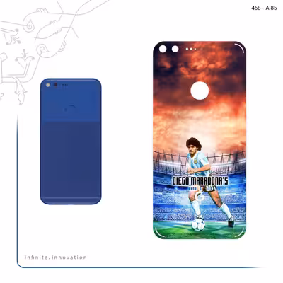 برچسب پوششی ماهوت مدل Diego Maradona مناسب برای گوشی موبایل گوگل Pixel XL