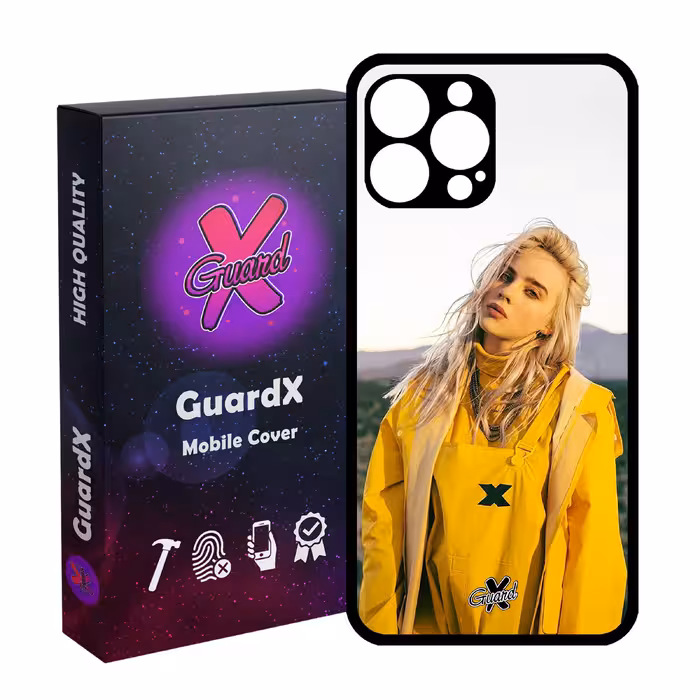 کاور گارد ایکس طرح Billie Eilish مدل Glass10227 مناسب برای گوشی موبایل اپل iPhone 13 Pro Max