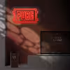 چراغ دیواری نئون دیزاین طرح Pubg-Logo-GL_RD